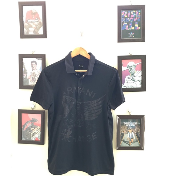 Designer Armani Exchange tshirt (S-M) - Picture 2 of 5